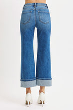 Load image into Gallery viewer, Carrie Mid Rise Crop Cuffed Jeans

