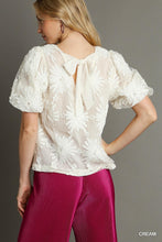 Load image into Gallery viewer, Cream Floral Dotted Top
