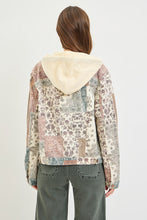 Load image into Gallery viewer, Earth Block Patchwork Hoodie Jacket
