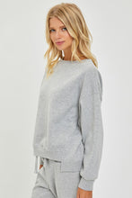 Load image into Gallery viewer, Heather Step Hem Sweatshirt
