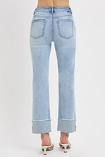 Load image into Gallery viewer, Risen Raegan Cuffed Light Denim
