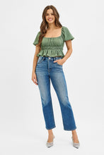 Load image into Gallery viewer, Risen Lauren Crop Straight Denim
