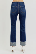 Load image into Gallery viewer, Molly Cuffed Straight Denim
