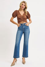 Load image into Gallery viewer, Risen Carolyn Crop Straight Denim
