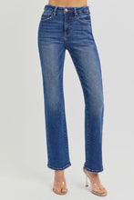 Load image into Gallery viewer, Carrie Snap Waist Straight Denim
