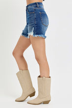 Load image into Gallery viewer, Risen Carli Step Hem Distressed Shorts
