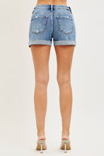Load image into Gallery viewer, Risen Kristen Mid Rise Cuffed Shorts
