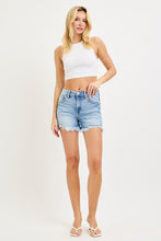 Load image into Gallery viewer, Risen Carrie Light Raw Step Hem Shorts
