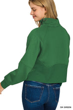 Load image into Gallery viewer, Black ZIp Scuba Jacket
