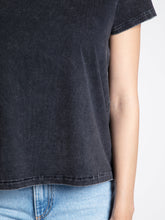 Load image into Gallery viewer, Washed Black Asher Tee
