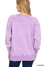 Load image into Gallery viewer, Lavender Washed Pullover
