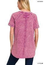 Load image into Gallery viewer, Plum Washed Tee
