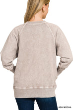 Load image into Gallery viewer, Ash Mocha Washed Pullover
