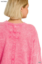 Load image into Gallery viewer, Zenana Red Pocket Pullover - Plus
