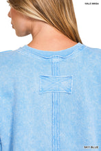 Load image into Gallery viewer, Sky Blue Pocket Pullover
