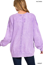 Load image into Gallery viewer, Zenana Violet Pocket Pullover
