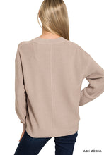 Load image into Gallery viewer, Ash Mocha Cardigan
