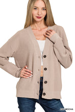 Load image into Gallery viewer, Ash Mocha Cardigan
