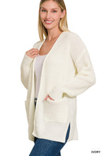 Load image into Gallery viewer, Ivory Waffle Cardi
