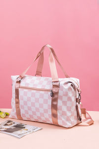 Rose Checkered Bag