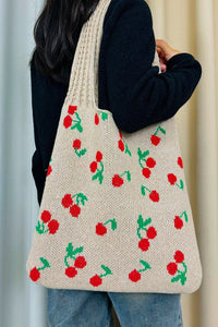 Cherry Crochet Tote