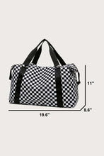 Load image into Gallery viewer, B+W Checkered Bag
