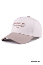Load image into Gallery viewer, Husband&#39;s Tab Hat
