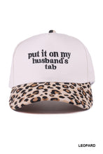 Load image into Gallery viewer, Husband&#39;s Tab Hat
