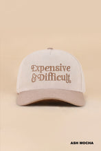 Load image into Gallery viewer, Expensive + Difficult Corduroy Hat
