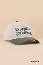 Load image into Gallery viewer, Expensive + Difficult Corduroy Hat
