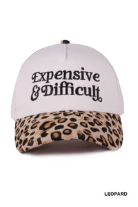 Expensive + Difficult Hat
