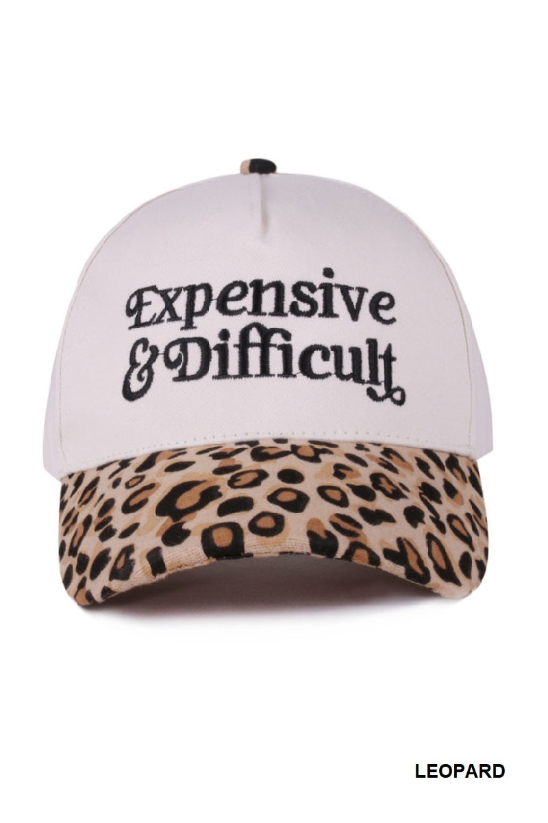 Expensive + Difficult Hat