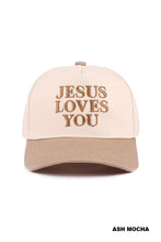 Load image into Gallery viewer, Jesus Loves You Hat
