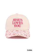 Load image into Gallery viewer, Jesus Loves You Hat
