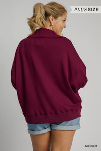 Merlot Buttery Pullover - Plus