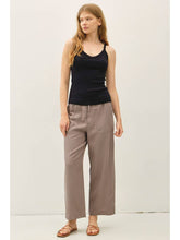 Load image into Gallery viewer, Taupe Wide Tencel Pants
