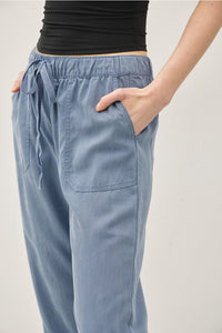Slate Blue Tencel Pants
