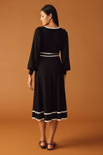 Load image into Gallery viewer, Black Sweater Midi Dress
