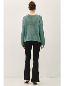 Jade Crochet Sweater