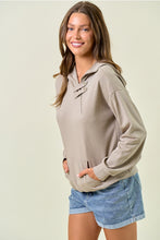 Load image into Gallery viewer, Khaki Zip Hoodie
