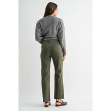 Load image into Gallery viewer, Mica Moss High Rise Straight Denim
