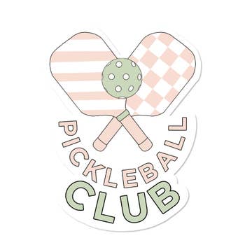 Pickleball Club Decal