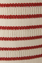 Load image into Gallery viewer, Red + Cream Stripe Tank Dress
