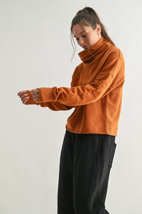 Amber Turtleneck Sweatshirt