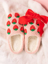 Load image into Gallery viewer, Strawberry Slippers
