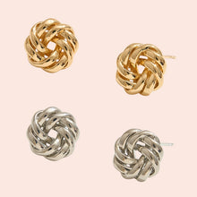 Load image into Gallery viewer, 14K Knot Studs

