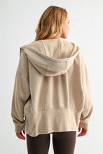 Load image into Gallery viewer, Mono B Natural Tapered Hoodie
