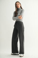 Load image into Gallery viewer, Black Knit Utility Pants
