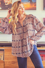 Load image into Gallery viewer, Boho Pintuck Top

