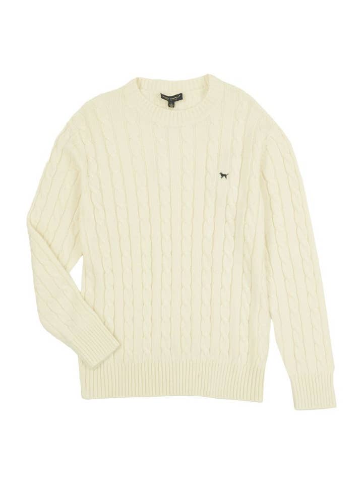 Emma Cream Cable Sweater